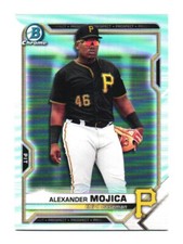 2021 Bowman Chrome Draft Alexander Mojica BDC-75 Pirate[add’l $1 cards, 5¢ ship]