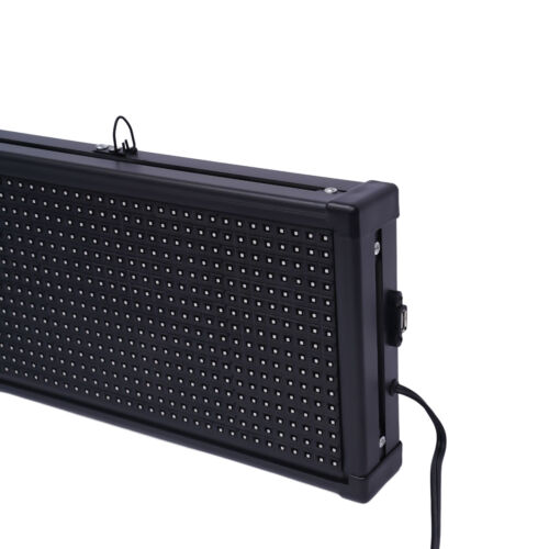 LED Scrolling Sign 26"*8" Message Board Full Color RGB Programmable Outdoor Sign - Picture 5 of 8