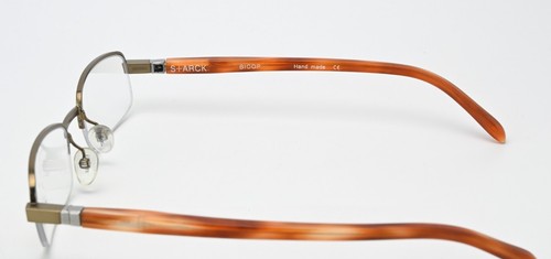 STARCK EYES Mikli Brille BIOOP P0106 05 Rechteck Halbrand Messing Havana 50-22 S - Bild 8 von 13