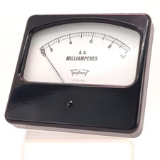 Triplett AC Milliammeter Milliamperes 0-10 Model 430 Gauge - NEW IN BOX NOS