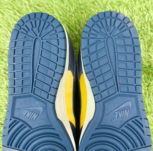New DS Nike Dunk Low Michigan 2021 Size 14 DD1391 700 Deadstock - Picture 12 of 17