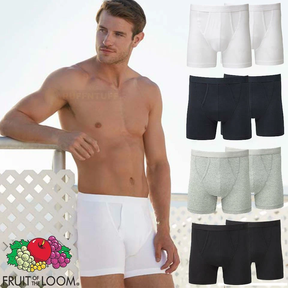 Fruit of the Loom 2 PACK Classic Boxer Shorts Mens Underwear