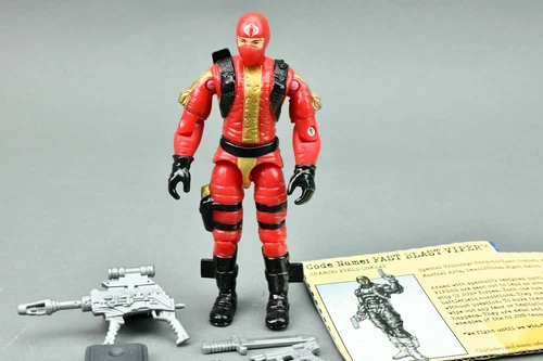 GI Joe Fast Blast Viper v2 Complete BJs Fred Meyer 3.75" ARAH Vintage