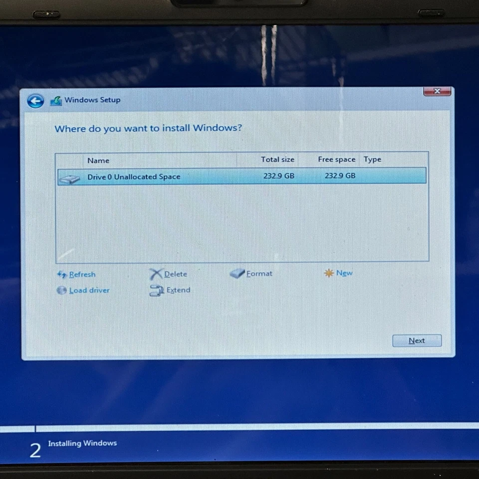 Toshiba Satelite Pro A300 15.4" Laptop Core Duo 2GB 256GB HDD Boots/Bios H3009 - Image 3 of 4