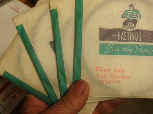 VINTAGE NOS HASTINGS ENGINE PISTON RING SET CT97131 20 Rings 410 Diesel - Picture 5 of 11
