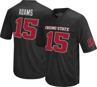 Fresno State Bulldogs Davante Adams #15 Retro Brand Men's Black NCAA Game  Jersey