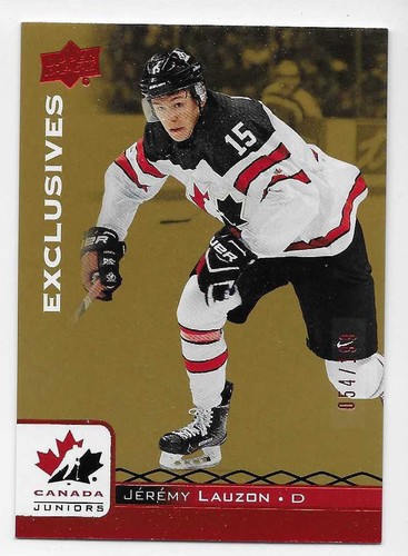 17/18 UD TEAM CANADA JUNIORS EXCLUSIVES PARALLEL /199 (#1-100) U-Pick From List - Picture 8 of 61