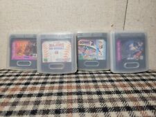 Lot of 4 Sega Gear Games w/cases, MPB, Batman, Lion King, & Sonic Hedgehog 2
