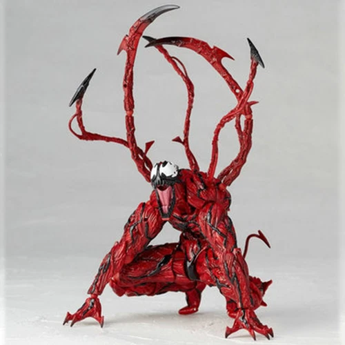 Red Venom Carnage Action Figure Movable Characters Model Statue Toys Collectible - Picture 6 of 13