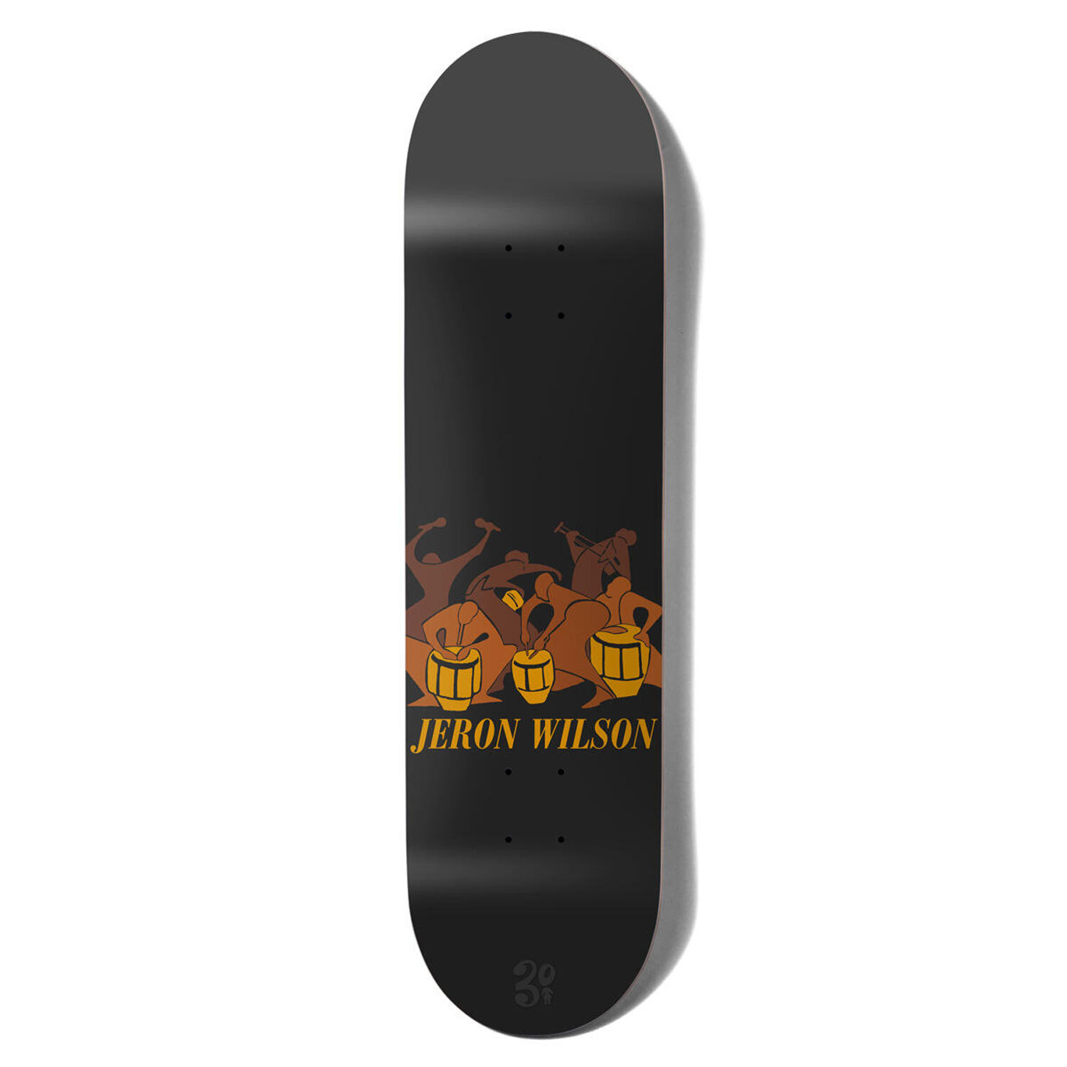Girl Skateboard Deck Wilson Music Black 8.0