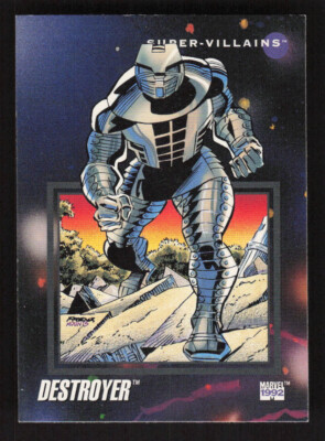 1992 Impel Marvel Universe Series III Super Heroes #105 Destroyer