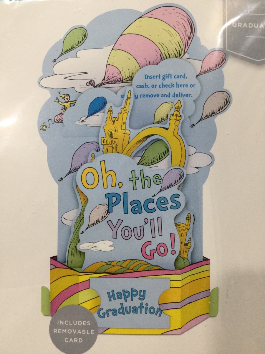 Oh The Places Youll Go Graduation Edition Signature Paper Wonder Dr.