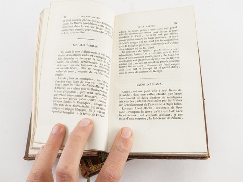 Merveilles de la Nature et de l'art M. de Marles 1836 Tome 1, 2 et 3 Prix école - Imagen 5 de 24