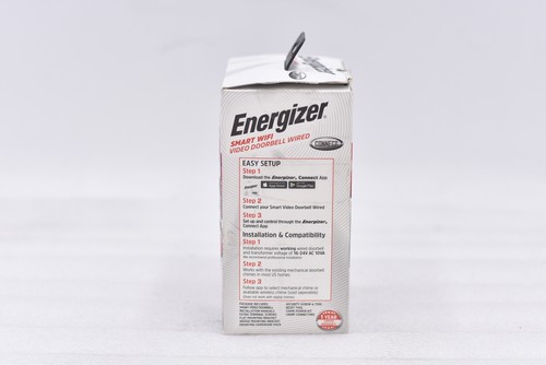 Energizer 1080P HD Hardwire Smart Video Doorbell Camera EOD1-1002-SIL - Picture 4 of 5