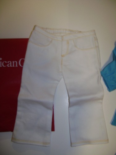 NIB AUTHENTIC AMERICAN GIRL 2013 SAIGE TUNIC OUTFIT for DOLLS RETIRED PANTS TOP - Picture 4 of 5