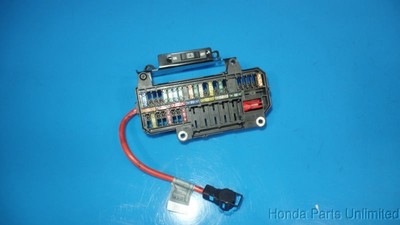 02-05 BMW 7 Series E65/E66 745Li trunk fuse box assembly w ... 2002 bmw 7 series fuse box 