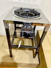 2 Ring With High StandLPG GAS BURNER GAS STOVE COOKTOP+2meter HOSE & REGULATOR