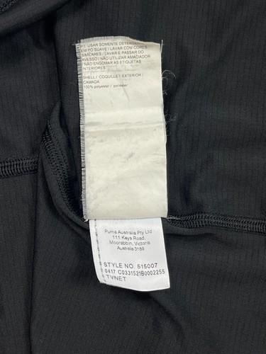 Camiseta sin mangas PUMA Dry Cell para hombre negra ropa deportiva para correr logotipo talla S - Imagen 10 de 12