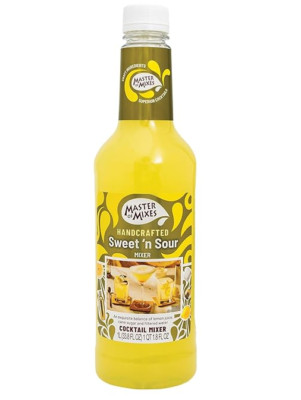 Master of Mixes Handcrafted Sweet 'n Sour Drink Mixer, 1 Liter (33.8 fl oz)