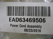 New OEM Genuine LG EAD63469506 Power Cord Assy  RGB