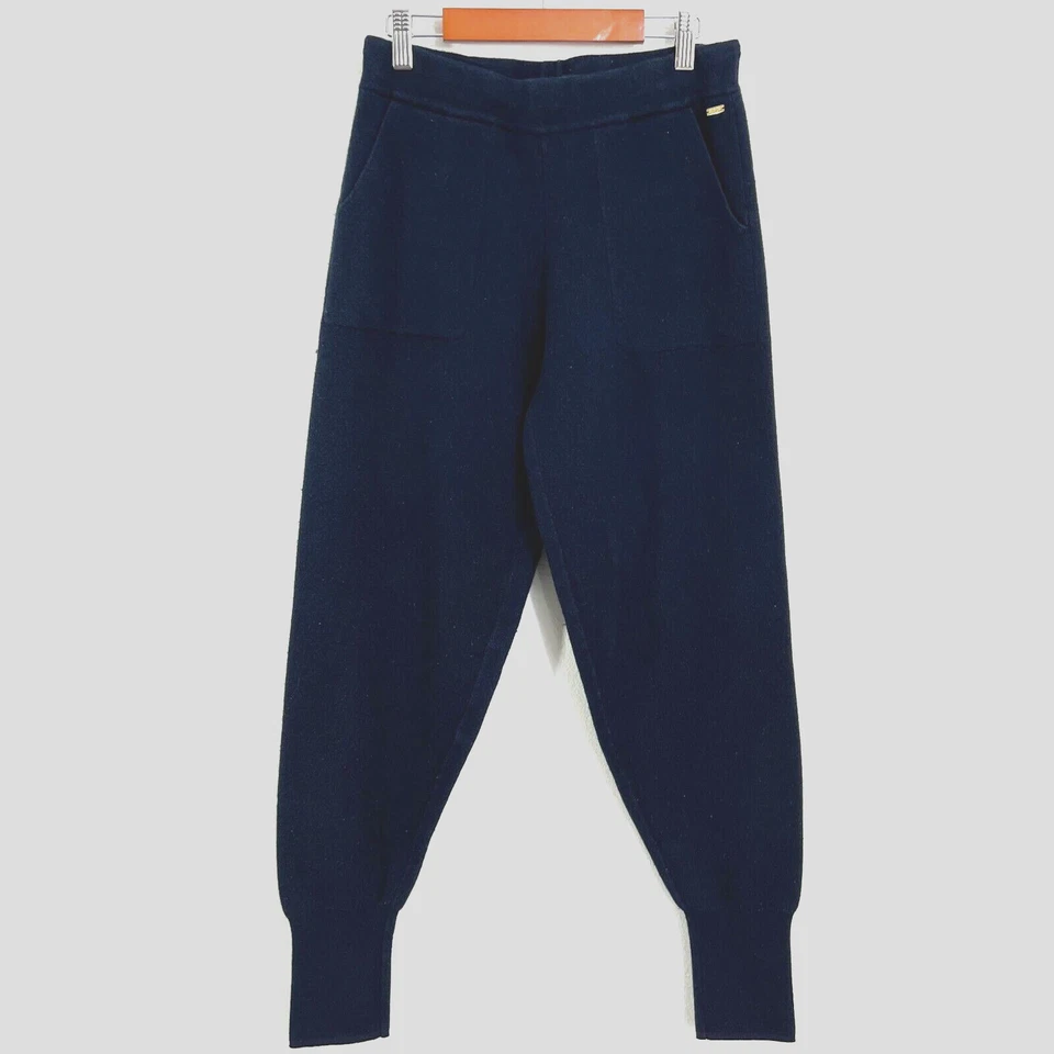 Pantalones de chándal Scotch & Soda Maison Scotch para mujer pequeños azules bolsillos elásticos Foto 2 de 4
