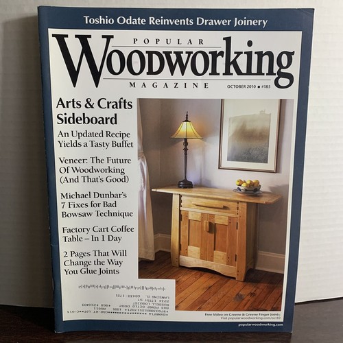Popular Woodworking Magazine October 2010 Arts & Crafts Sideboard - Picture 1 of 4