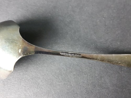 Community Plate 5-3/4" Silverplated Soup Ladle - Unique Bowl - Monogrammed H - Picture 8 of 11