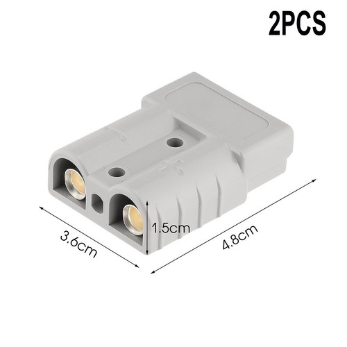 2Pcs FOR ANDERSON-Plug CABLE TERMINAL BATTERY POWER CONNECTOR 50 AMP 600V - Picture 2 of 45
