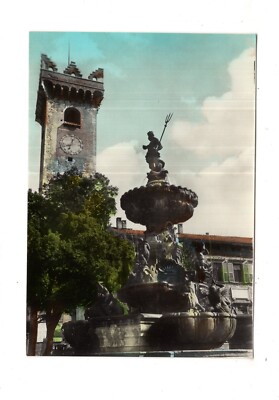 Ansichtskarte Trento Trient / Torre Grande e fontana del Nettuno / Italien