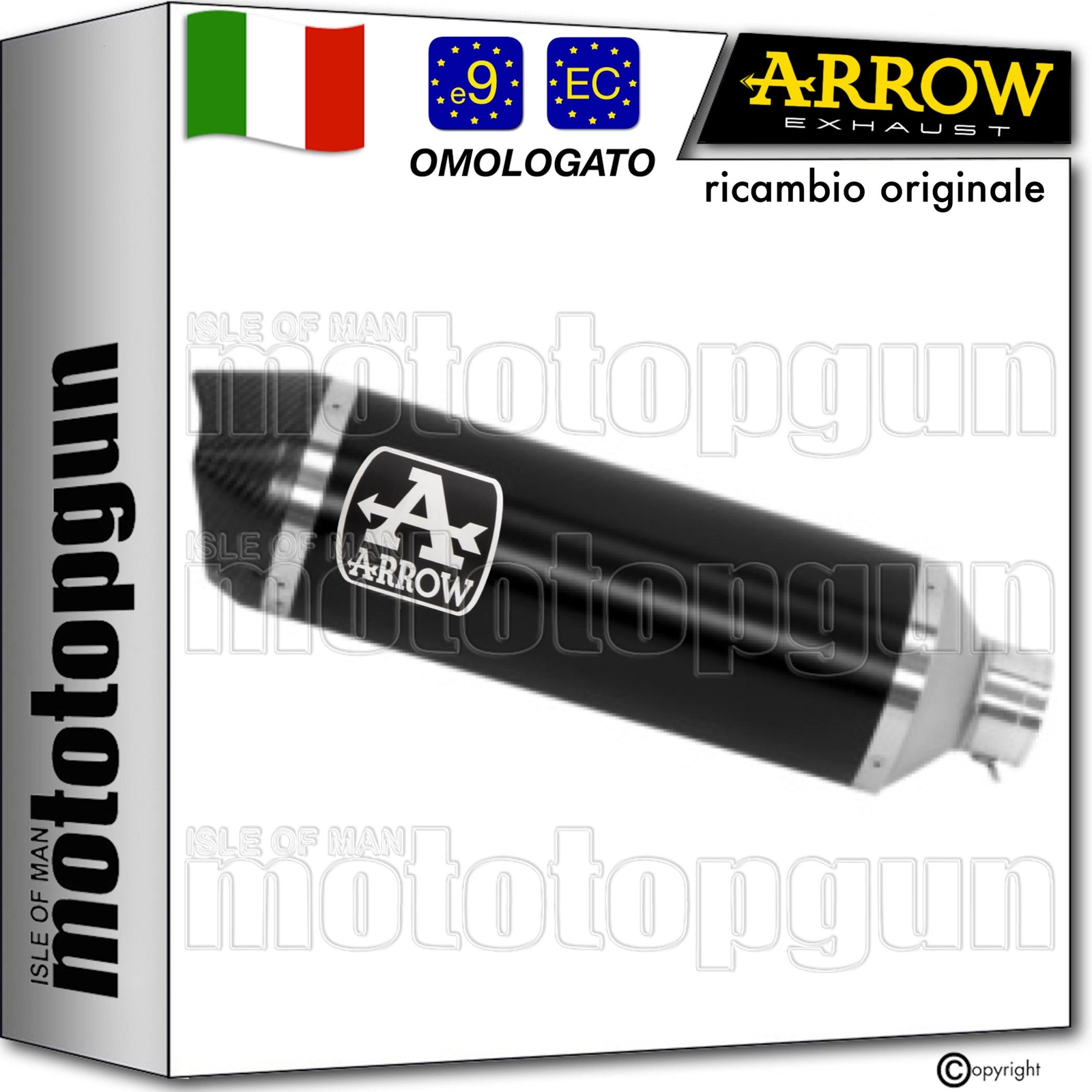 ARROW SCARICO OMOLOGATO RC RACE-TECH NERO C PIAGGIO BEVERLY 300 HPE 2023 23