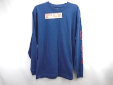 Carhartt K231 Mens Size M Mid-weight Long Sleeve Oversized Blue Workwear