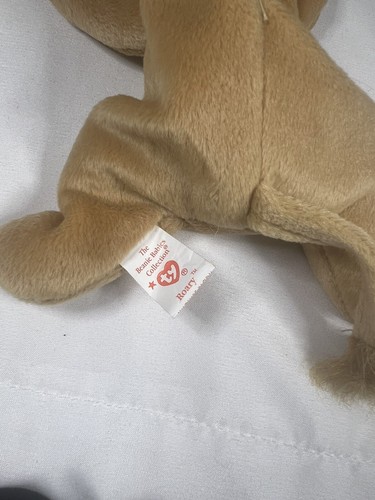 TY Beanie Babies Roary The Lion Plush Toy Stuffed Animal Vintage 1996 - Picture 5 of 9