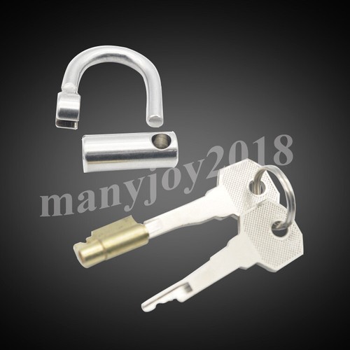 3/5mm PA Lock Prince Albert Chastity Cage Piercing Titanium D-ring PA Lock BDSM - Imagen 8 de 17