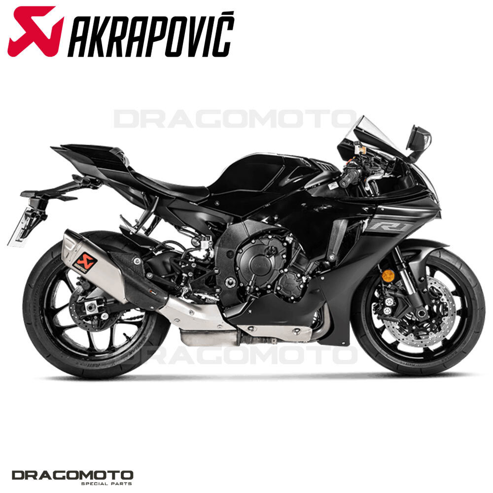 YAMAHA YZF-R1 2015-2023 Auspuff AKRAPOVIC Titan S-Y10SO18-HAPLT | eBay