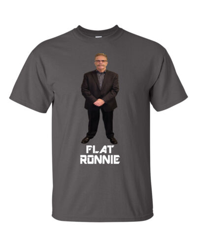 Camiseta ""Flat Ronnie"" de Howard Stern Show S-5XL - Imagen 1 de 1