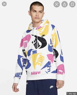 ★★送料無料★★NIKE MEN'S NSW FRENCH TERRY PULLOVER HOODIE Nike NSW Sportswear French Terry Club Pullover Hoodie Mens