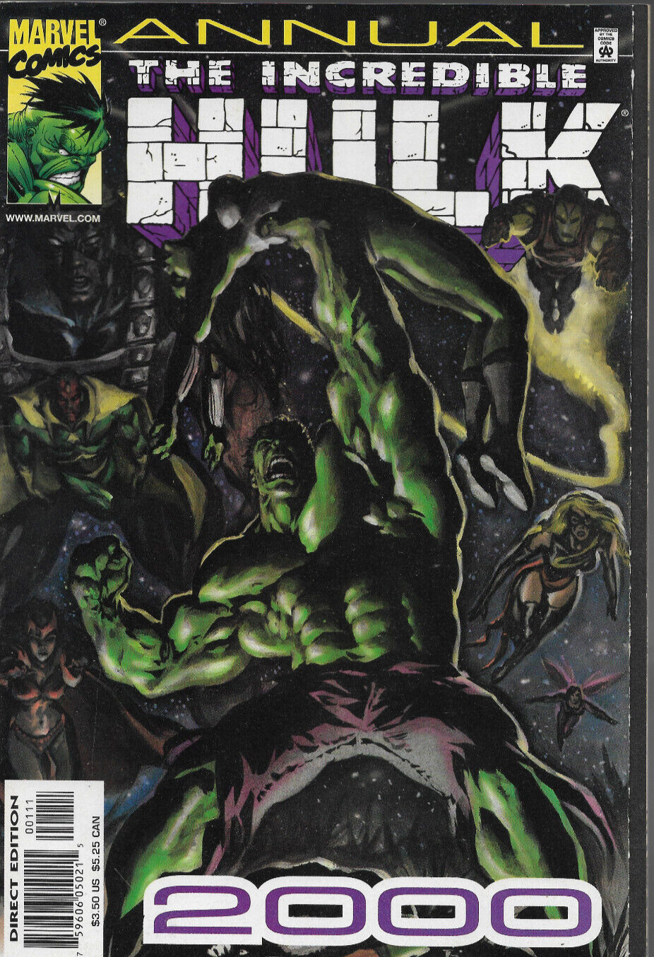 INCREDIBLE HULK ANNUAL 2000 - Back Issue (S)