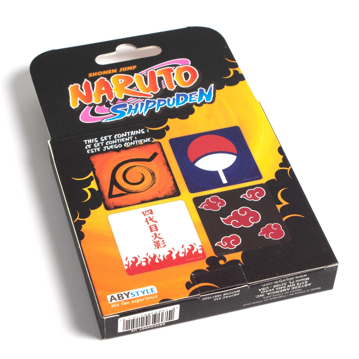 Naruto Shippuden 4-Pack Coaster Set | eBay
