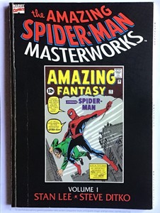 THE-AMAZING-SPIDER-MAN-MASTERWORKS-TPB-VOLUME-1-STEVE-DITKO-1st-printing-1992