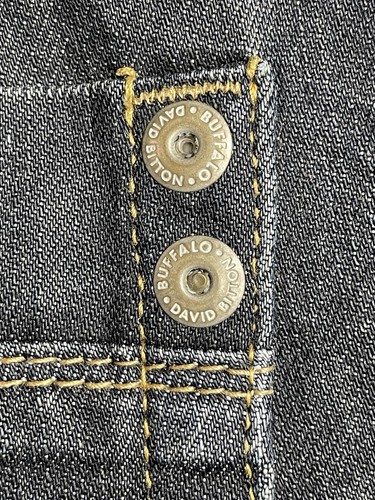 Pantalones de mezclilla Buffalo David Bitton Travis Basic 38x32 azul oscuro para hombre - Imagen 12 de 21