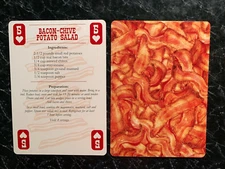 Swap Playing Cards    BACON RECIPES    Bacon Chive Potato Salad