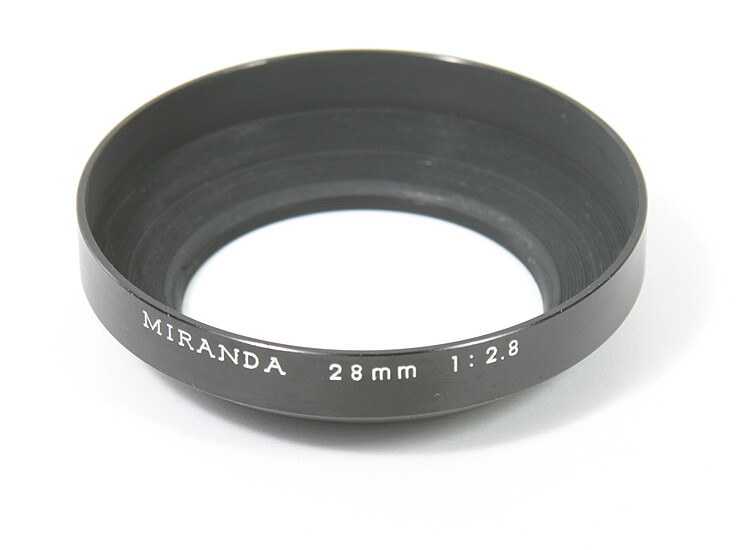 m MIRANDA LENS SHADE FOR 28/2.8/140912 | eBay