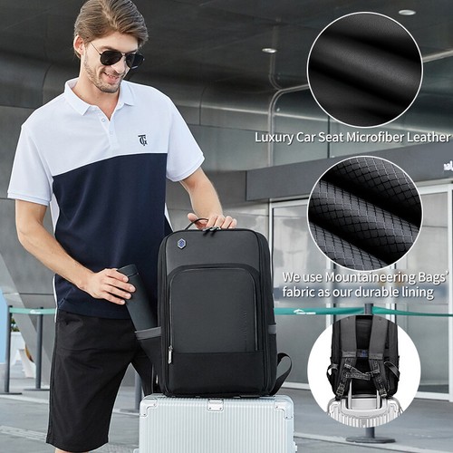 Rucksack Arbeit Business Reise Travel Herren Arctic Hunter höchste Qualität - Bild 11 von 12