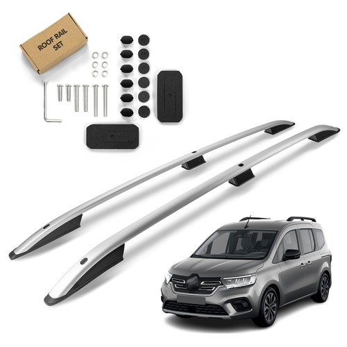 Dachreling Dachträger für Renault Kangoo III RJK FFK XFK W420 MPV L1 2021- Alu - Picture 1 of 11