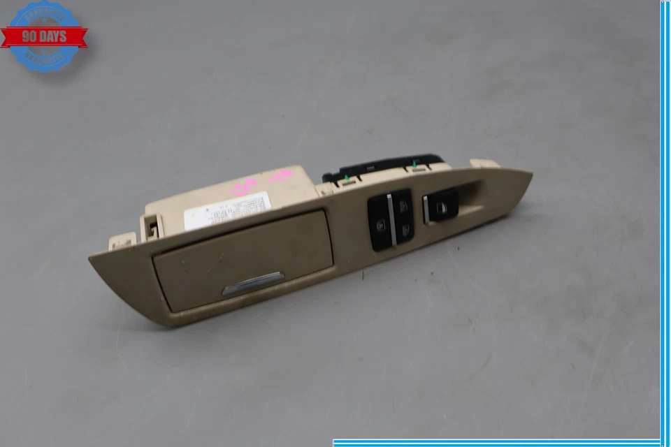 09-15 BMW 740i 750Li 750Li xDrive Door Left Window Sunshade Sun Shade Switch Oem - Image 4 of 4