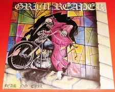 Grim Reaper: Fear No Evil - Limited Edition LP Clear Color Vinyl Record 2022 NEW