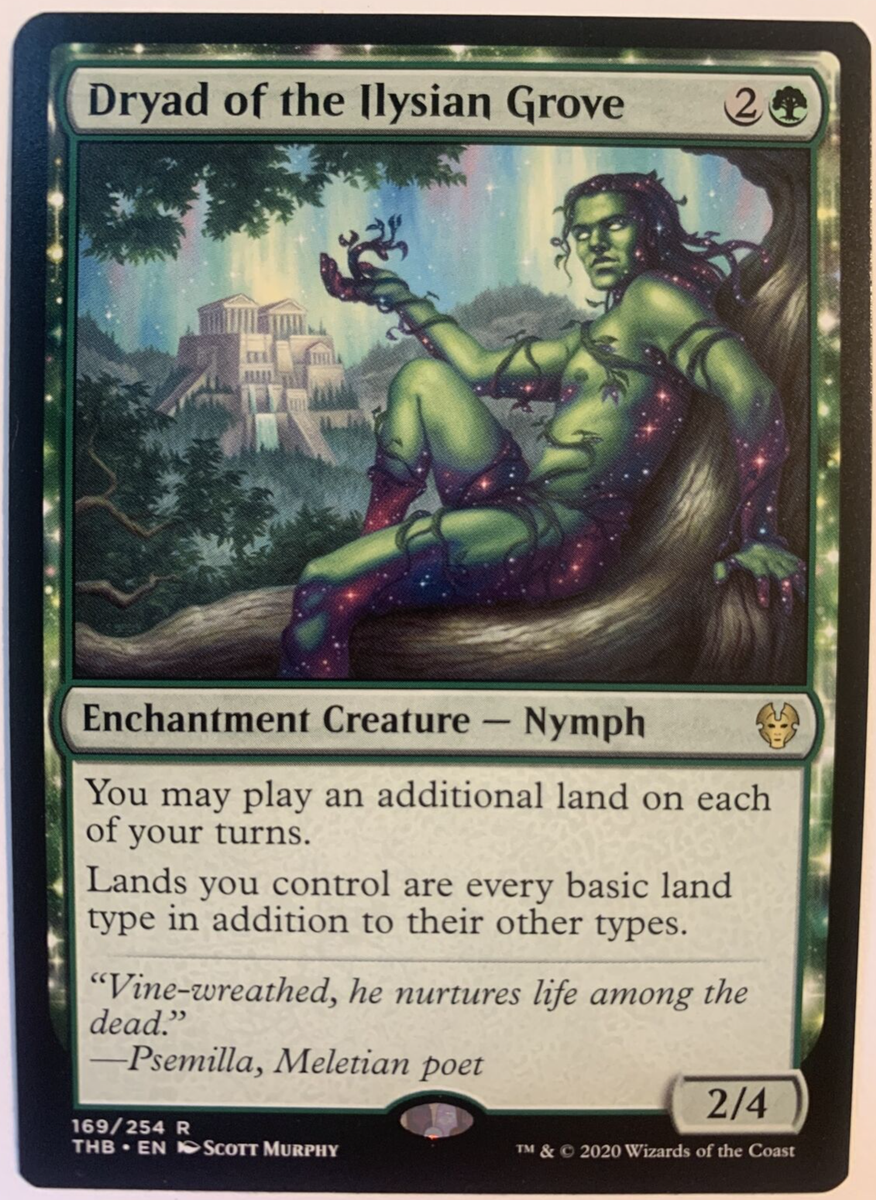 MTG Dryad of the Ilysian Grove Theros Beyond Death 169/254 NM | eBay