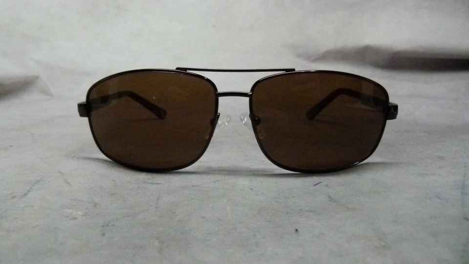 Gafas de sol Timberland TB7119 48E rectangulares de metal marrón 63-14-130 para hombre Foto 3 de 4