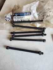 Qty 6** Automann MCB300FT Center Bolt 3/8” x 6” with nut, Fine, Fully Threaded