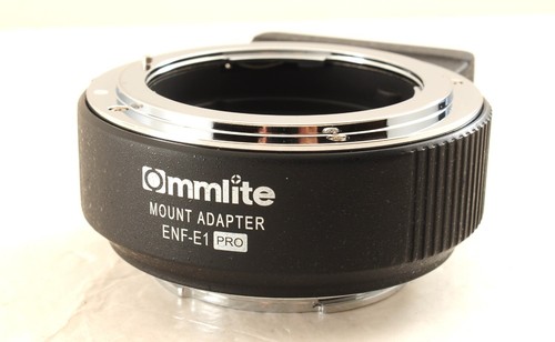 Black Auto Focus Lens Adapter for Nikon F AI Lens to Sony E-Mount A7 A9 Camera - Picture 3 of 8